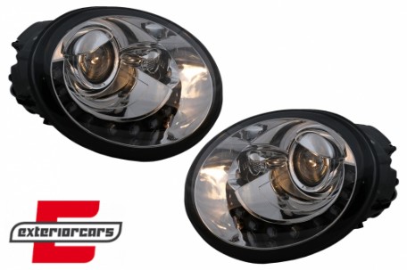 Prednja svjetla LED DayLight (chrome) / Volkswagen New Beetle (10.1998-05.2005), LPVWL6