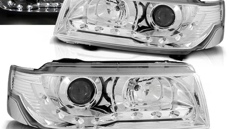 Prednja svjetla LED DayLight (chrome) / Volkswagen Passat B4 (11.1993-05.1997), LPVW96