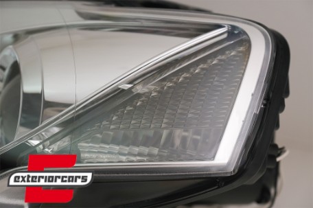 Prednja svjetla LED DayLight (chrome) / Volkswagen Passat B6 3C (03.2005-2010), LPVWC1