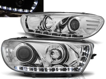 Prednja svjetla LED DayLight (chrome) / Volkswagen Scirocco (2008-04.2014), LPVWA9