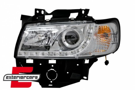 Prednja svjetla LED DayLight (chrome) / Volkswagen T4 Bus (08.1996-03.2003), LPVWB5