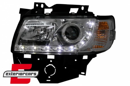 Prednja svjetla LED DayLight (chrome) / Volkswagen T4 Bus (08.1996-03.2003), LPVWB5