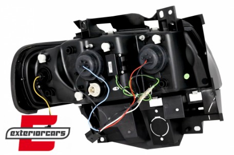 Prednja svjetla LED DayLight (chrome) / Volkswagen T4 Bus (08.1996-03.2003), LPVWB5