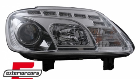 Prednja svjetla LED DayLight (chrome) / VW Caddy (2003-2010) Touran I (2003-2006), LPVWC3
