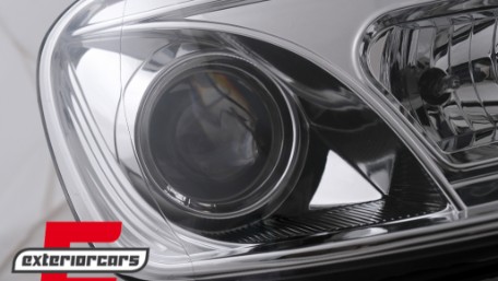 Prednja svjetla LED DayLight (chrome) / VW Caddy (2003-2010) Touran I (2003-2006), LPVWC3