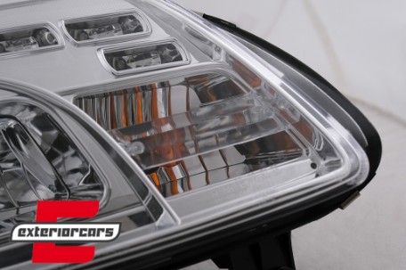 Prednja svjetla LED DayLight (chrome) / VW Caddy (2003-2010) Touran I (2003-2006), LPVWC3