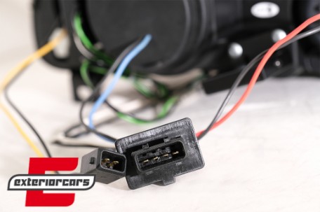 Prednja svjetla LED DayLight (crna) / Alfa Romeo 156 (1997-2003), LPAR02