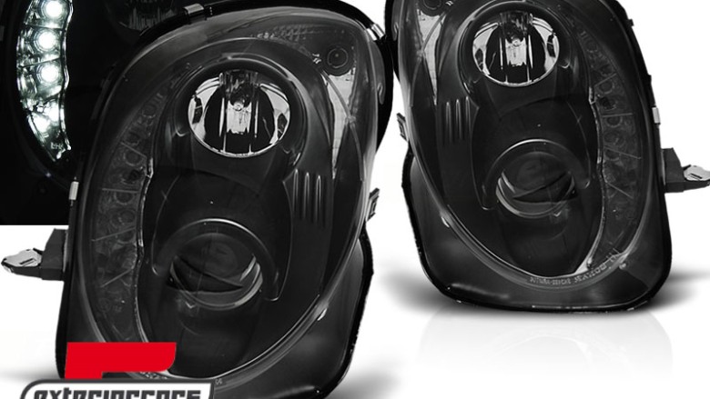 Prednja svjetla LED DayLight (crna) / Alfa Romeo Mito (2008-2019), LPAR06