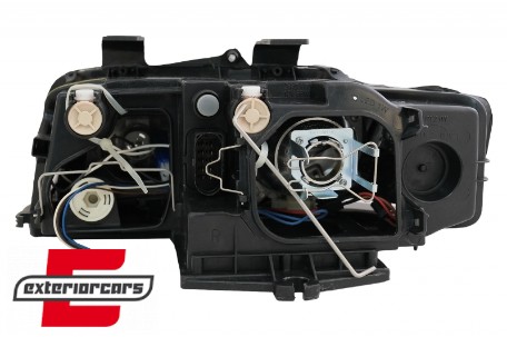 Prednja svjetla LED DayLight (crna) / Audi A4 B6 (2000-2004), LPAU64