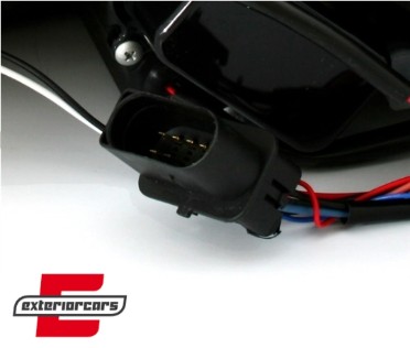 Prednja svjetla LED DayLight (crna) / Audi TT (1999-2006), LPAU50