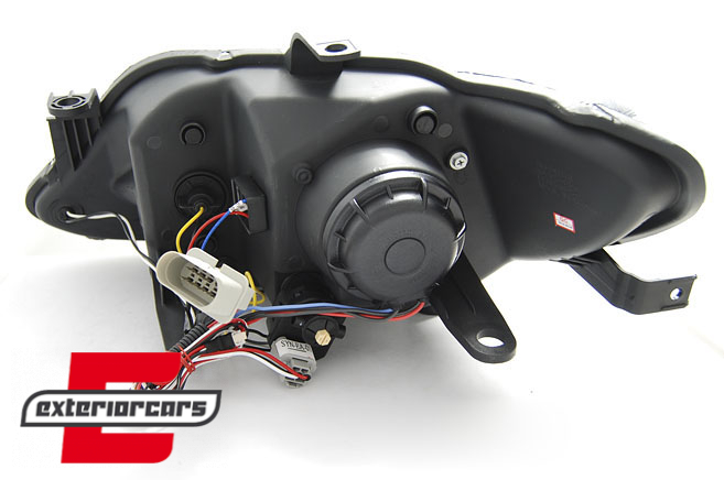 Prednja svjetla LED DayLight (crna) / Seat Ibiza 6J (2008-2012), LPSE32