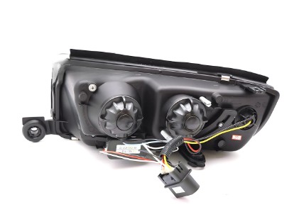 Prednja svjetla LED DayLight (crna) / Škoda Fabia (1999-2008), LPSK28