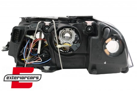 Prednja svjetla LED DayLight (crna) / Volkswagen Passat B5 3BG (09.2000-03.2005), LPVW56