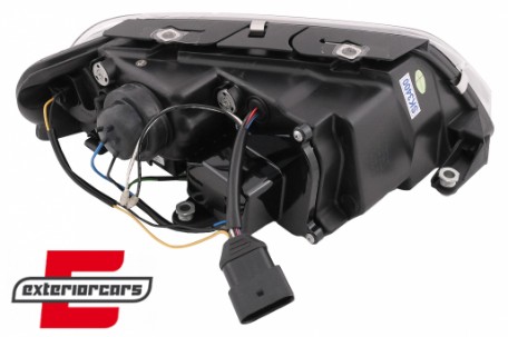Prednja svjetla LED DayLight (crna) / Volkswagen Passat B5 3BG (09.2000-03.2005), LPVW82
