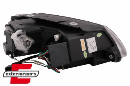 Prednja svjetla LED DayLight (crna) / Volkswagen Passat B6 3C (03.2005-2010), LPVWC2
