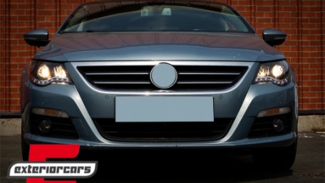 Prednja svjetla LED DayLight (crna) / VW Passat CC (2008-2012), LPVWJ5