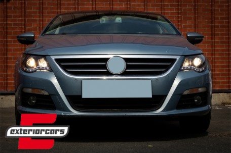 Prednja svjetla LED DayLight (crna) / VW Passat CC (2008-2012), LPVWJ5