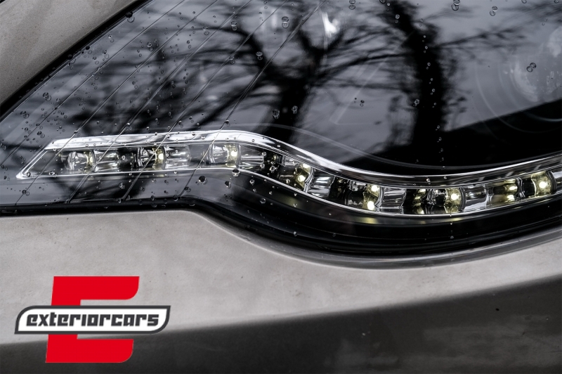 Prednja svjetla LED DayLight (crna) / VW Passat CC (2008-2012), LPVWJ5