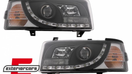 Prednja svjetla LED DayLight (crna) / VW T4 (1990-03.2003), LPVW84