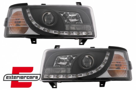 Prednja svjetla LED DayLight (crna) / VW T4 (1990-03.2003), LPVW84