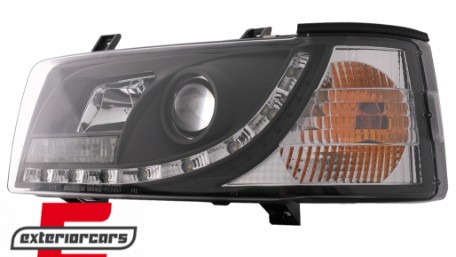 Prednja svjetla LED DayLight (crna) / VW T4 (1990-03.2003), LPVW84