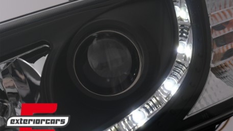 Prednja svjetla LED DayLight (crna) / VW T4 (1990-03.2003), LPVW84