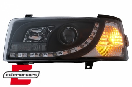 Prednja svjetla LED DayLight (crna) / VW T4 (1990-03.2003), LPVW84