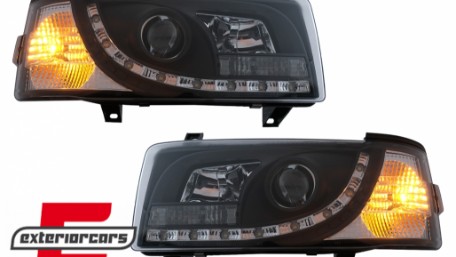 Prednja svjetla LED DayLight (crna) / VW T4 (1990-03.2003), LPVW84