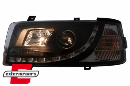 Prednja svjetla LED DayLight (crna) / VW T4 (1990-03.2003), LPVW84