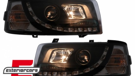 Prednja svjetla LED DayLight (crna) / VW T4 (1990-03.2003), LPVW84