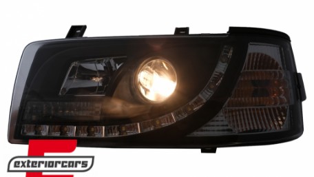 Prednja svjetla LED DayLight (crna) / VW T4 (1990-03.2003), LPVW84