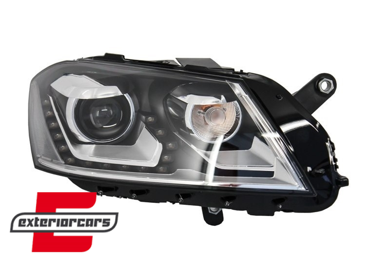 Prednja svjetla LED DayLight (crna) / VW Volkswagen Passat B7 (2010-2014), LPVWK4