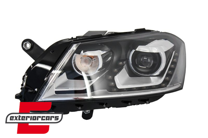 Prednja svjetla LED DayLight (crna) / VW Volkswagen Passat B7 (2010-2014), LPVWK4