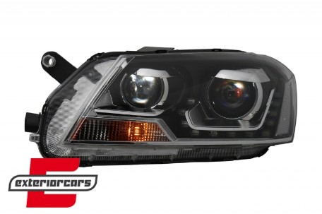 Prednja svjetla LED DayLight (crna) / VW Volkswagen Passat B7 (2010-2014), LPVWM8