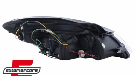 Prednja svjetla LED DayLight dizajn (crna) / Kia Ceed (2006-2009), LPKI02