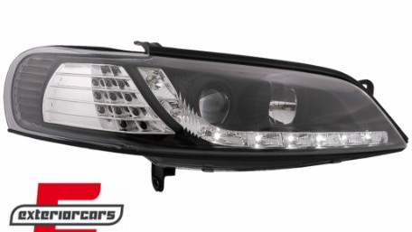 Prednja svjetla LED DayLight LED žmigavci (crna) / Opel Vectra B (1995-12.1998), LPOP74