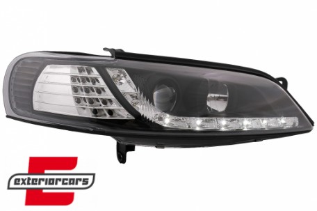 Prednja svjetla LED DayLight LED žmigavci (crna) / Opel Vectra B (1995-12.1998), LPOP74