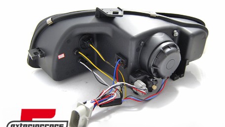 Prednja svjetla LED DayLights (chrome) / Audi A4 B7 (2004-2008), LPAUE4