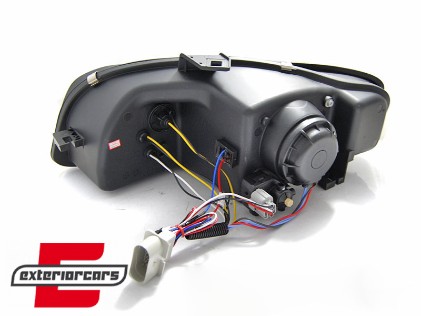 Prednja svjetla LED DayLights (chrome) / Audi A4 B7 (2004-2008), LPAUE4