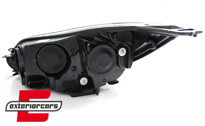 Prednja svjetla LED DayLights (chrome) / Ford Focus III Mk3 (2010-2014), LPFO60