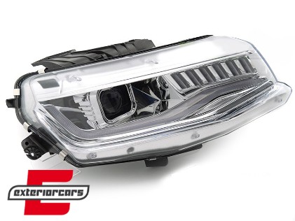 Prednja svjetla LED Dinamički Sekvencijalni žmigavci (chrome) / Chevrolet Camaro MK6 (05.2015-2018), LPCT13