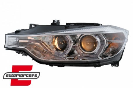 Prednja svjetla LED DRL Angel Eyes (chrome) BMW serije 3 F30 F31 LCI limuzina karavan (2015-2019), LPBMN1