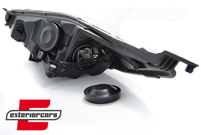 Prednja svjetla LED DRL (chrome) / Ford Fiesta (2013-2016), LPFO68