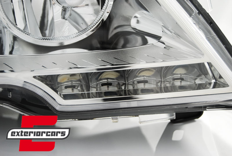 Prednja svjetla LED DRL (chrome) / Mercedes Vito W639 (2010-2014), LPME98