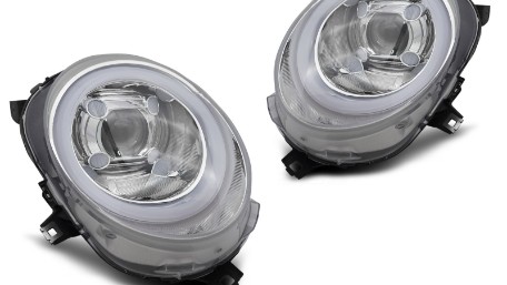 Prednja svjetla LED DRL (chrome) / MINI COOPER F54 F55 F56 (2014-2017), LPMC23