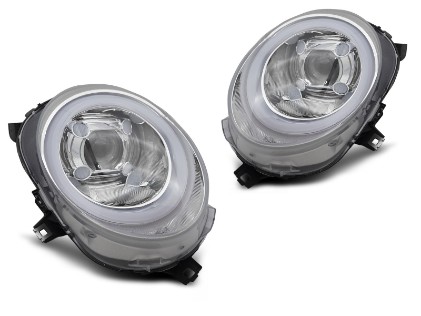Prednja svjetla LED DRL (chrome) / MINI COOPER F54 F55 F56 (2014-2017), LPMC23