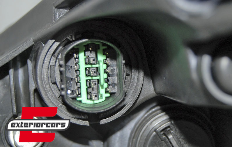 Prednja svjetla LED DRL (crna) / Kia Ceed II (2012-2018), LPKI03