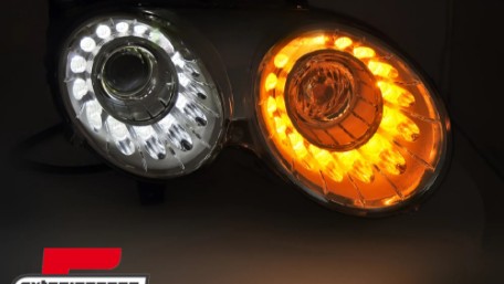 Prednja svjetla LED DRL Facelift look / Bentley Continental GT (2003-2008), LPBE01