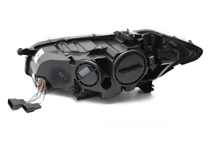 Prednja svjetla LED DRL Facelift look (chrome) / Mercedes S-klasa W221 (2005-2009), LPMEF6