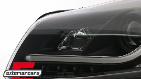 Prednja svjetla LED DRL Facelift Xenon look (crna) / Opel Insignia (2008-2012), LPOP95